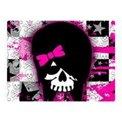 Scene Kid Girl Skull Double Sided Flano Blanket (Mini) from ArtsNow.com 35 x27  Blanket Front