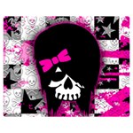 Scene Kid Girl Skull Double Sided Flano Blanket (Medium)