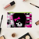 Scene Kid Girl Skull Cosmetic Bag (XS)