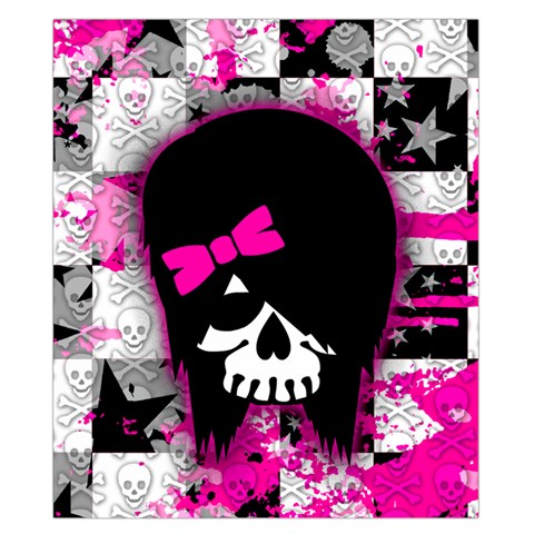 Scene Kid Girl Skull Duvet Cover Double Side (California King Size) from ArtsNow.com Front