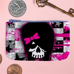 Scene Kid Girl Skull Large Coin Purse from ArtsNow.com Front