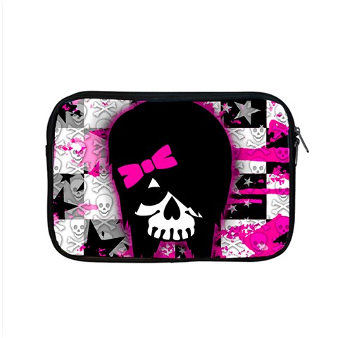 Scene Kid Girl Skull Apple MacBook Pro 15  Zipper Case from ArtsNow.com Front