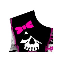 Scene Kid Girl Skull Women s Button Up Vest from ArtsNow.com Top Right