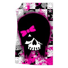 Scene Kid Girl Skull Women s Button Up Vest from ArtsNow.com Front Right