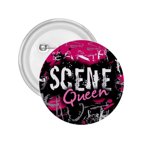Scene Queen 2.25  Button from ArtsNow.com Front
