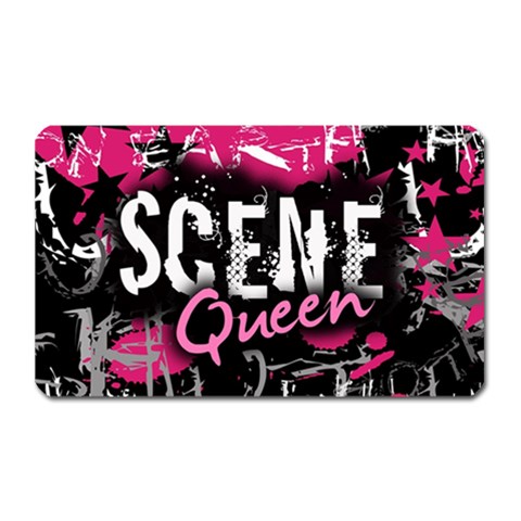 Scene Queen Magnet (Rectangular) from ArtsNow.com Front
