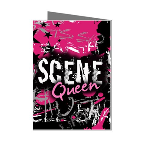 Scene Queen Mini Greeting Cards (Pkg of 8) from ArtsNow.com Left