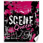 Scene Queen Canvas 8  x 10 