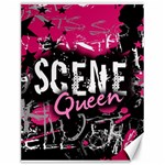 Scene Queen Canvas 12  x 16 