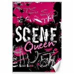 Scene Queen Canvas 12  x 18 