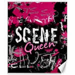 Scene Queen Canvas 16  x 20 