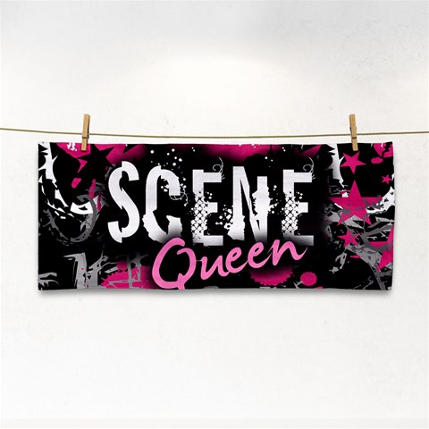 Scene Queen Hand Towel from ArtsNow.com Front