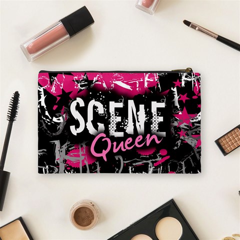 Scene Queen Cosmetic Bag (Medium) from ArtsNow.com Back