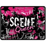 Scene Queen Fleece Blanket (Large)