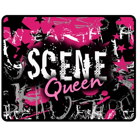 Scene Queen Fleece Blanket (Medium) from ArtsNow.com 60 x50  Blanket Front