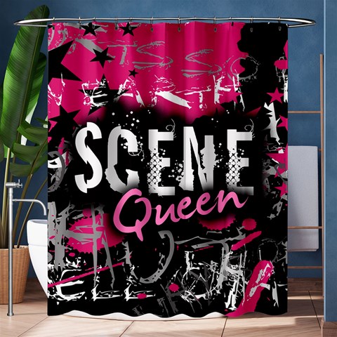 Scene Queen Shower Curtain 60  x 72  (Medium) from ArtsNow.com 60 x72  Curtain