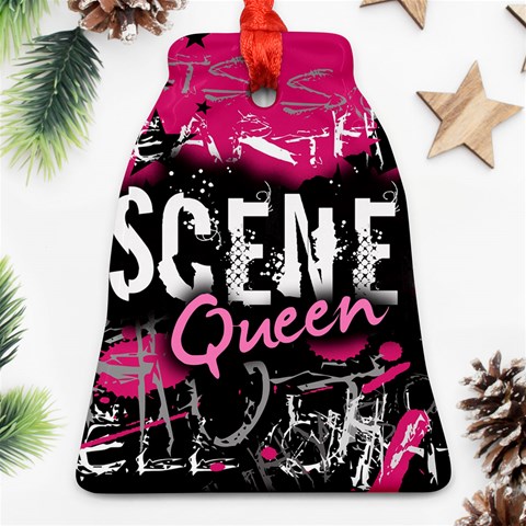 Scene Queen Bell Ornament (Two Sides) from ArtsNow.com Front