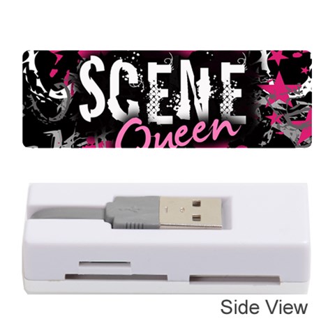 Scene Queen Memory Card Reader (Stick) from ArtsNow.com Front