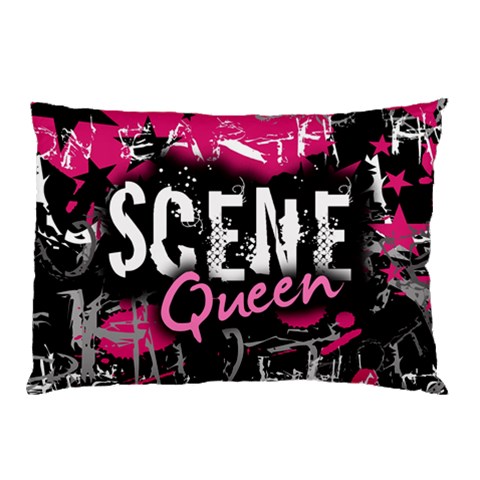 Scene Queen Pillow Case (Two Sides) from ArtsNow.com Front