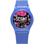 Scene Queen Round Plastic Sport Watch (S)