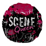 Scene Queen Large 18  Premium Round Cushion 