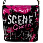 Scene Queen Flap Closure Messenger Bag (S)