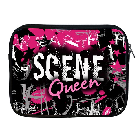 Scene Queen Apple iPad Zipper Case from ArtsNow.com Front