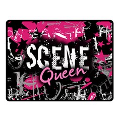 Scene Queen Double Sided Fleece Blanket (Small) from ArtsNow.com 45 x34  Blanket Front