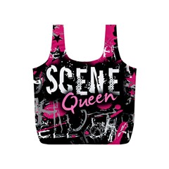 Scene Queen Full Print Recycle Bag (S) from ArtsNow.com Front