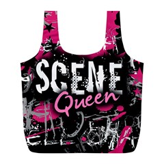 Scene Queen Full Print Recycle Bag (L) from ArtsNow.com Back