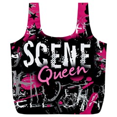 Scene Queen Full Print Recycle Bag (XL) from ArtsNow.com Front