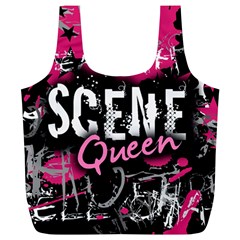 Scene Queen Full Print Recycle Bag (XL) from ArtsNow.com Back