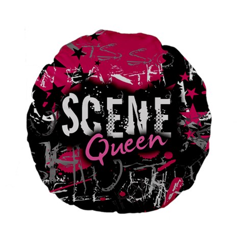 Scene Queen Standard 15  Premium Flano Round Cushion  from ArtsNow.com Front