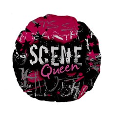 Scene Queen Standard 15  Premium Flano Round Cushion  from ArtsNow.com Back