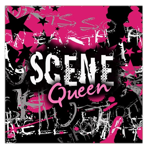 Scene Queen Large Satin Scarf (Square) from ArtsNow.com Front