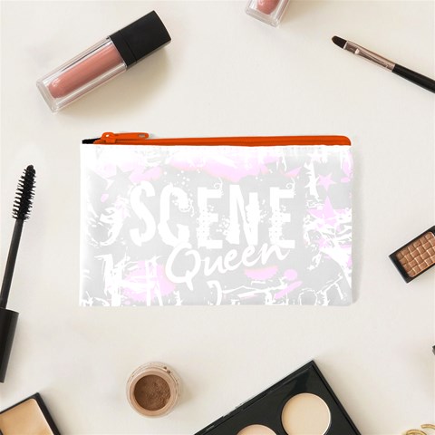 Scene Queen Cosmetic Bag (XS) from ArtsNow.com Front