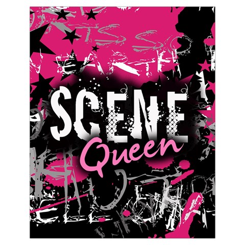 Scene Queen Drawstring Pouch (XL) from ArtsNow.com Back