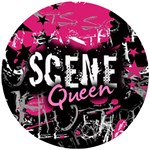 Scene Queen Wooden Puzzle Round