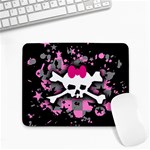 Scene Skull Splatter Small Mousepad