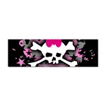 Scene Skull Splatter Sticker Bumper (100 pack)