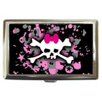 Scene Skull Splatter Cigarette Money Case