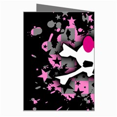 Scene Skull Splatter Greeting Card from ArtsNow.com Right