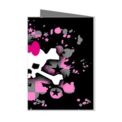 Scene Skull Splatter Mini Greeting Cards (Pkg of 8) from ArtsNow.com Left