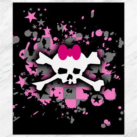 Scene Skull Splatter Canvas 20  x 24  from ArtsNow.com 19.57 x23.15  Canvas - 1