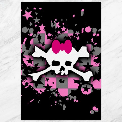 Scene Skull Splatter Canvas 20  x 30  from ArtsNow.com 19.62 x28.9  Canvas - 1