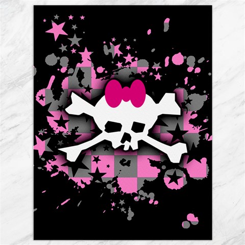 Scene Skull Splatter Canvas 36  x 48  from ArtsNow.com 35.26 x46.15  Canvas - 1
