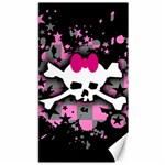 Scene Skull Splatter Canvas 40  x 72 