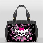 Scene Skull Splatter Oversize Office Handbag (2 Sides)