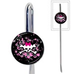 Scene Skull Splatter Book Mark