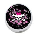 Scene Skull Splatter 4-Port USB Hub (Two Sides)